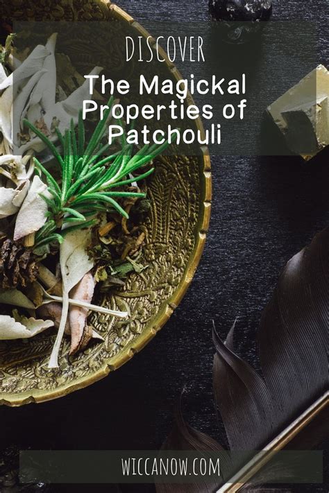 Patchouli in witchcraft